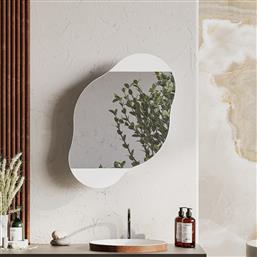 ΝΤΟΥΛΑΠΙ ΜΠΑΝΙΟΥ CLOUD STORAGE BATHROOM WALL MIRROR - WHITE 855DTE5116 (60X75X13) ΑΙΘΡΙΟ