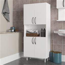 ΝΤΟΥΛΑΠΙ ΜΠΑΝΙΟΥ WILLIAM - WHITE 756FRN3901 (59,5X140,3X29,5) ΑΙΘΡΙΟ