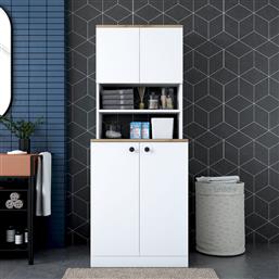 ΝΤΟΥΛΑΠΙ ΠΛΥΝΤΗΡΙΟΥ ΡΟΥΧΩΝ KD102 - 2160 - WALNUT 543WRN1202 (70X183,6X72,5) ΑΙΘΡΙΟ