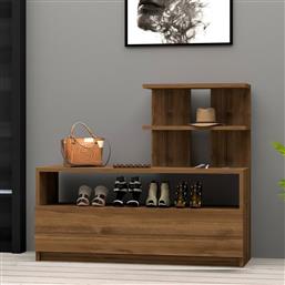 ΠΑΠΟΥΤΣΟΘΗΚΗ AIRY - WALNUT 802CLP3907 (100X85X29,6) ΑΙΘΡΙΟ