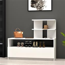 ΠΑΠΟΥΤΣΟΘΗΚΗ AIRY - WHITE 802CLP3906 (100X85X29,6) ΑΙΘΡΙΟ