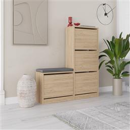 ΠΑΠΟΥΤΣΟΘΗΚΗ DUDE - OAK 779HMS4116 (105X118,5X26) ΑΙΘΡΙΟ