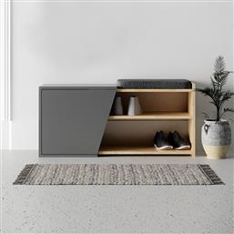 ΠΑΠΟΥΤΣΟΘΗΚΗ FIONA - OAK, ANTHRACITE 855DTE4406 (104X47X37) ΑΙΘΡΙΟ