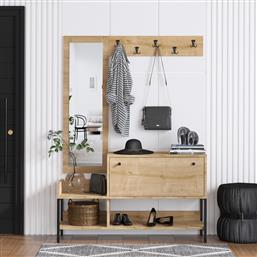 ΠΑΠΟΥΤΣΟΘΗΚΗ NONSO - SAPPHIRE OAK 793ELG3909 (120X70X35) ΑΙΘΡΙΟ