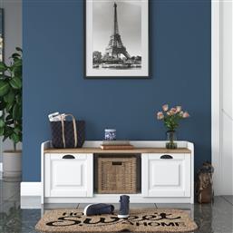 ΠΑΠΟΥΤΣΟΘΗΚΗ P2 - 1808 - WALNUT 543WRN1101 (120X45X40) ΑΙΘΡΙΟ