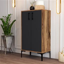 ΠΑΠΟΥΤΣΟΘΗΚΗ PRAG - WALNUT, ANTHRACITE 845HCT4107 (60X111X35) ΑΙΘΡΙΟ