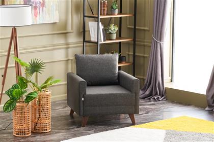 ΠΟΛΥΘΡΟΝΑ BELLA ARMCHAIR - ANTHRACITE 825BLC2572 (82X85X81) ΑΙΘΡΙΟ