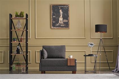 ΠΟΛΥΘΡΟΝΑ FLY LEFT - ANTHRACITE 825BLC2666 (100X80X75) ΑΙΘΡΙΟ