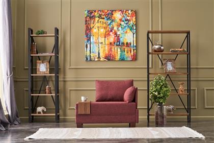 ΠΟΛΥΘΡΟΝΑ FLY RIGHT - CLARET RED 825BLC2657 (100X80X75) ΑΙΘΡΙΟ