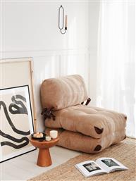 ΠΟΛΥΘΡΟΝΑ ΚΡΕΒΑΤΙ FOLD KADIFE - CAMEL 383EVN1102 (80X70X60) ΑΙΘΡΙΟ