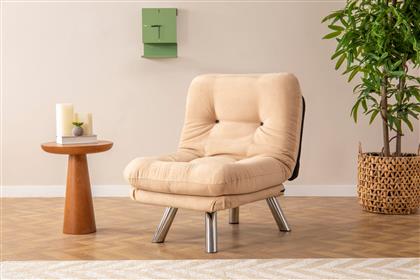 ΠΟΛΥΘΡΟΝΑ ΚΡΕΒΑΤΙ MISA SMALL SOLO - CREAM 859FTN2320 (70X40X52) ΑΙΘΡΙΟ
