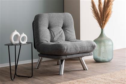 ΠΟΛΥΘΡΟΝΑ ΚΡΕΒΑΤΙ MISA SMALL SOLO - LIGHT GREY 859FTN2839 (70X40X52) ΑΙΘΡΙΟ