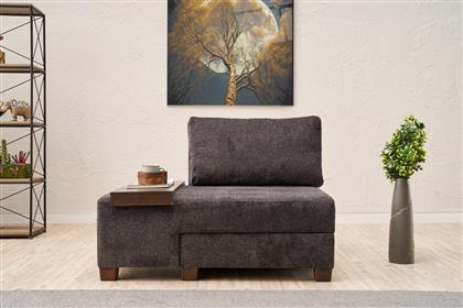 ΠΟΛΥΘΡΟΝΑ ΚΡΕΒΑΤΙ PERENNA CHENILLE LEFT - ANTHRACITE 825BLC4710 (116X83X93) ΑΙΘΡΙΟ