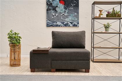 ΠΟΛΥΘΡΟΝΑ ΚΡΕΒΑΤΙ PERENNA LINEN LEFT - ANTHRACITE 825BLC4716 (116X83X93) ΑΙΘΡΙΟ