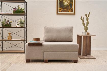 ΠΟΛΥΘΡΟΝΑ ΚΡΕΒΑΤΙ PERENNA LINEN LEFT - CREAM 825BLC4718 (116X83X93) ΑΙΘΡΙΟ
