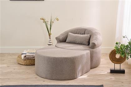 ΠΟΛΥΘΡΟΝΑ ΚΡΕΒΑΤΙ PITTA - BROWN 825BLC4730 (100X70X80) ΑΙΘΡΙΟ