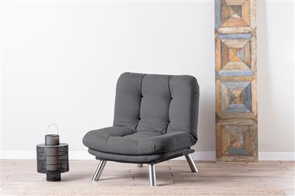 ΠΟΛΥΘΡΟΝΑ MISA SOLO - GREY 859FTN1404 (88X90X105) ΑΙΘΡΙΟ
