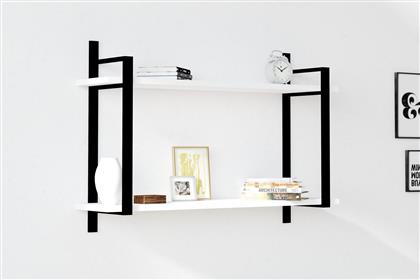 ΡΑΦΙ ΤΟΙΧΟΥ ABAT - WHITE 495SSE1163 90X60X22 CM ΑΙΘΡΙΟ