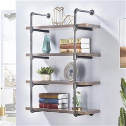 ΡΑΦΙ ΤΟΙΧΟΥ ΑΠΟ ΣΩΛΗΝΕΣ BORURAF106 792EVL1820 60X70X14 CM ΑΙΘΡΙΟ