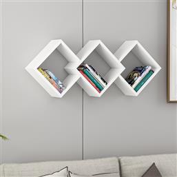 ΡΑΦΙ ΤΟΙΧΟΥ GALAXY - WHITE 382NRC2402 102X42X20 CM ΑΙΘΡΙΟ