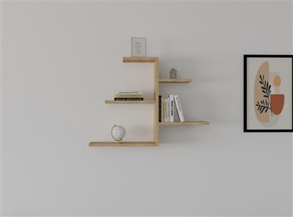 ΡΑΦΙ ΤΟΙΧΟΥ GAMI - SAPPHIRE OAK 495SSE1114 82,2X48X19,6 CM ΑΙΘΡΙΟ