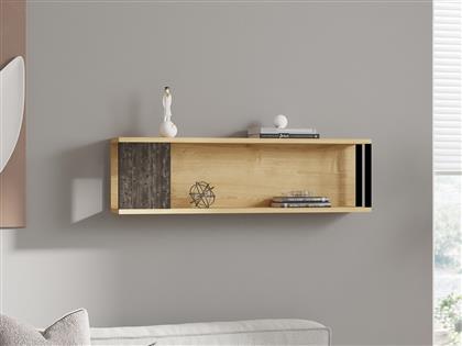 ΡΑΦΙ ΤΟΙΧΟΥ MEEDO - ATLANTIC 495SSE1141 100X29X20 CM ΑΙΘΡΙΟ