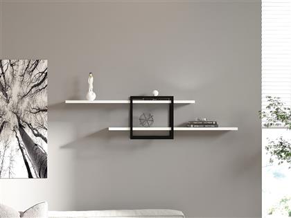 ΡΑΦΙ ΤΟΙΧΟΥ MONE - WHITE 495SSE1159 120X30X18 CM ΑΙΘΡΙΟ
