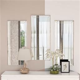 ΣΕΤ ΔΙΑΚΟΣΜΗΤΙΚΟΙ ΚΑΘΡΕΦΤΕΣ (3 ΤΕΜΑΧΙΑ) MINI NEOM - TRANSPARENT 116SAM1171 30X70X2,2 CM ΑΙΘΡΙΟ