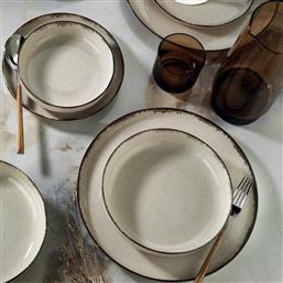 ΣΕΤ ΔΕΙΠΝΟΥ (18 ΤΕΜ.) MOD18Y2730P02 - CINNAMON 710KTP3388 (27X27X2,5) ΑΙΘΡΙΟ
