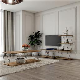 ΣΕΤ ΕΠΙΠΛΩΝ ΣΑΛΟΝΙΟΥ BASAK - PINE 854KLN2911 (150X93X30) ΑΙΘΡΙΟ