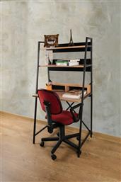 ΣΕΤ ΓΡΑΦΕΙΟ ΜΕ ΒΙΒΛΙΟΘΗΚΗ RONA 379VLV1121 75X55X105 CM ΑΙΘΡΙΟ