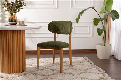 ΣΕΤ ΚΑΡΕΚΛΕΣ (2 ΤΕΜΑΧΙΑ) LIONTE - GREEN, LIGHT OAK 566WYL1124 53X86X58 CM ΑΙΘΡΙΟ