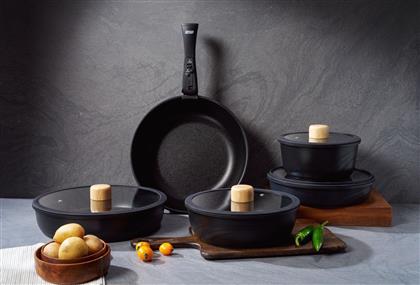 ΣΕΤ ΚΑΤΣΑΡΟΛΕΣ (14 ΤΕΜ.) HONA XL - BLACK 343HNG1104 ΑΙΘΡΙΟ