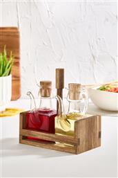 ΣΕΤ ΛΑΔΟΞΥΔΟ (2 ΤΕΜ.) AKASYA - WOODEN 337GLZ1182 ΑΙΘΡΙΟ