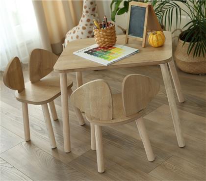 ΣΕΤ ΠΑΙΔΙΚΟΥ ΤΡΑΠΕΖΙΟΥ MICKEY TWO CHAIR SET - BROWN 517BMB1133 (50X60X45) ΑΙΘΡΙΟ