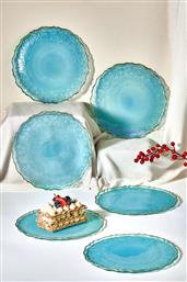 ΣΕΤ ΠΙΑΤΑ ΓΛΥΚΟΥ (6 ΤΕΜ.) GOBLEN - TURQUOISE 337GLZ1112 ΑΙΘΡΙΟ