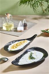 ΣΕΤ ΠΙΑΤΑ ΣΕΡΒΙΡΙΣΜΑΤΟΣ (2 ΤΕΜ.) ISTIRIDYE - BLACK 337GLZ1195 (27X14) ΑΙΘΡΙΟ