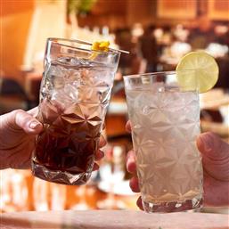 ΣΕΤ ΠΟΤΗΡΙΑ (4 ΤΕΜ.) PB-520245 896PBH1415 (7,5X7,5X14) ΑΙΘΡΙΟ