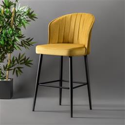 ΣΕΤ ΣΚΑΜΠΟ ΜΠΑΡ (2 ΤΕΜΑΧΙΑ) RUBI - YELLOW 107BCK1159 52X97X42 CM ΑΙΘΡΙΟ