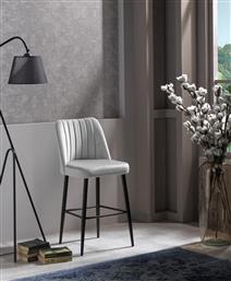 ΣΕΤ ΣΚΑΜΠΟ ΜΠΑΡ (2 ΤΕΜΑΧΙΑ) VENTO - CREAM 107BCK1149 49X99X45 CM ΑΙΘΡΙΟ