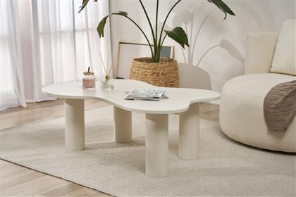 ΣΕΤ ΤΡΑΠΕΖΑΚΙΑ ΣΑΛΟΝΙΟΥ BLOOM - CREAM 313RTX1146 110X40X70 CM ΑΙΘΡΙΟ