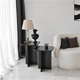 ΣΕΤ ΒΟΗΘΗΤΙΚΑ ΤΡΑΠΕΖΑΚΙΑ BLUES SET - BLACK 552NOS1482 40X50X40 CM ΑΙΘΡΙΟ