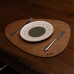 ΣΕΤ ΞΥΛΙΝΑ ΣΟΥΠΛΑ (4 ΤΕΜ.) PEAR - WENGE 790PYN1126 (33X45) ΑΙΘΡΙΟ