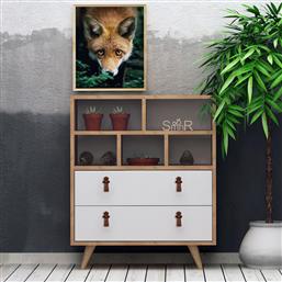 ΣΥΡΤΑΡΙΕΡΑ BEGGU 811MDD3423 70X85,6X40 CM ΑΙΘΡΙΟ