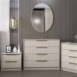 ΣΥΡΤΑΡΙΕΡΑ KALE LUXE - 7940 506MNR1517 100X85X45 CM ΑΙΘΡΙΟ
