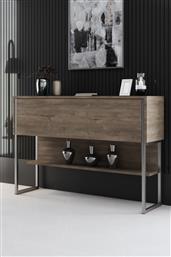 ΣΥΡΤΑΡΙΕΡΑ LUXE - SILVER, WALNUT 618BLY1406 120X80X30 CM ΑΙΘΡΙΟ