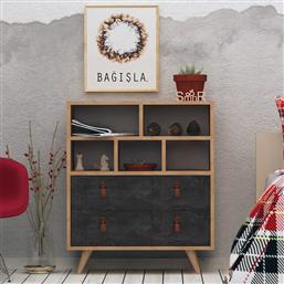 ΣΥΡΤΑΡΙΕΡΑ MARCO 811MDD3415 70X85,6X40 CM ΑΙΘΡΙΟ