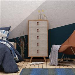 ΣΥΡΤΑΡΙΕΡΑ SPANZE 811MDD3410 50X103X40 CM ΑΙΘΡΙΟ