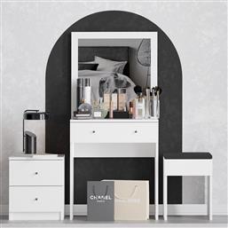 ΤΟΥΑΛΕΤΑ ΚΡΕΒΑΤΟΚΑΜΑΡΑΣ NICE - WHITE 746JUG4301 (65X139X35) ΑΙΘΡΙΟ