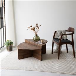 ΤΡΑΠΕΖΑΚΙ ΣΑΛΟΝΙΟΥ ALTOPIANO - WALNUT 552NOS2252 90X40X45 CM ΑΙΘΡΙΟ